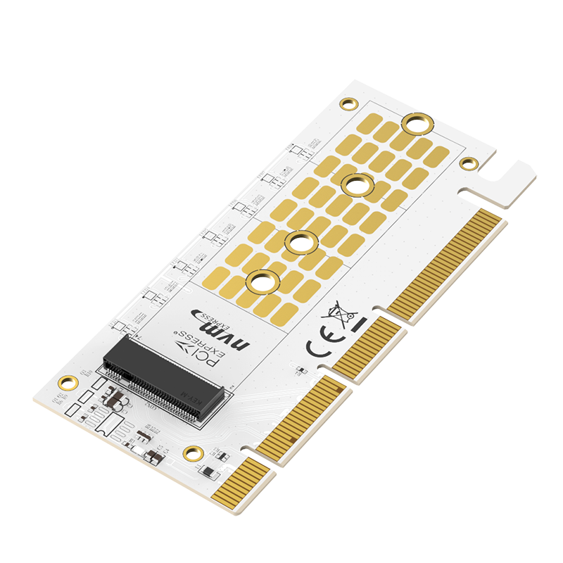 MAIWO KT058A M.2 NVMe SSD to PCIe 3.0 X16/X8/X4 Adapter Converter Card Support M.2 Hard Drive Speed 